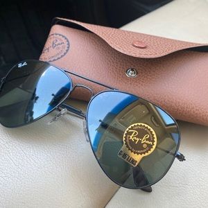 Brand new RayBan sunglasses, get yours.
